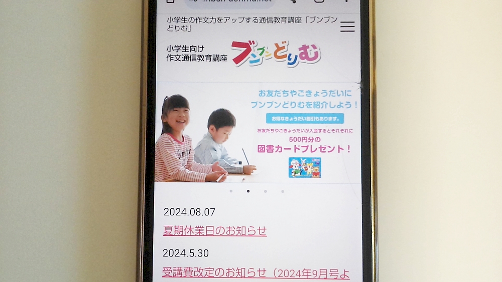 ブンブンどりむ公式サイト TOP画像